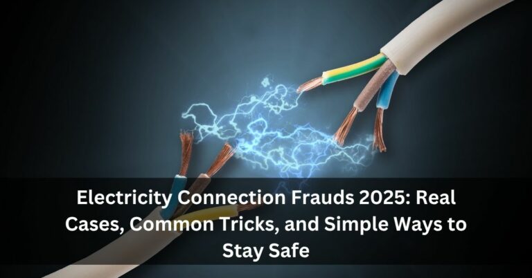 Electricity Connection Frauds 2025: Real Cases, Common Tricks, and Simple Ways to Stay Safe