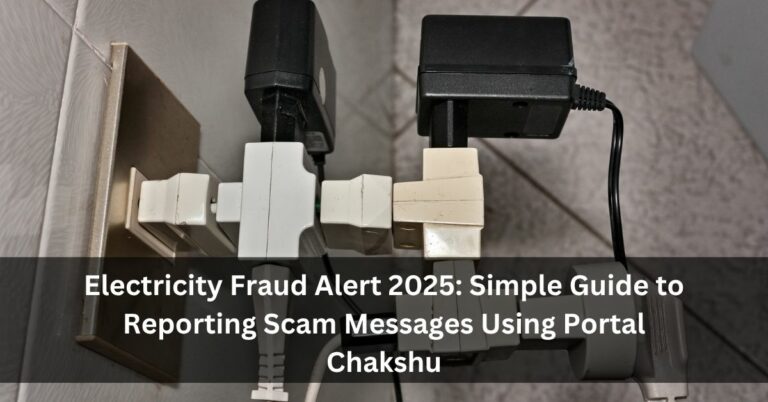 Electricity Fraud Alert 2025: Simple Guide to Reporting Scam Messages Using Portal Chakshu