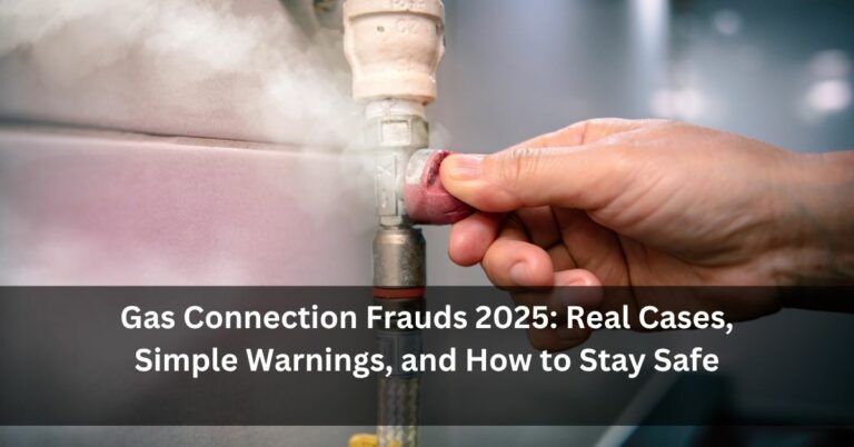 Gas Connection Frauds 2025: Real Cases, Simple Warnings, and How to Stay Safe