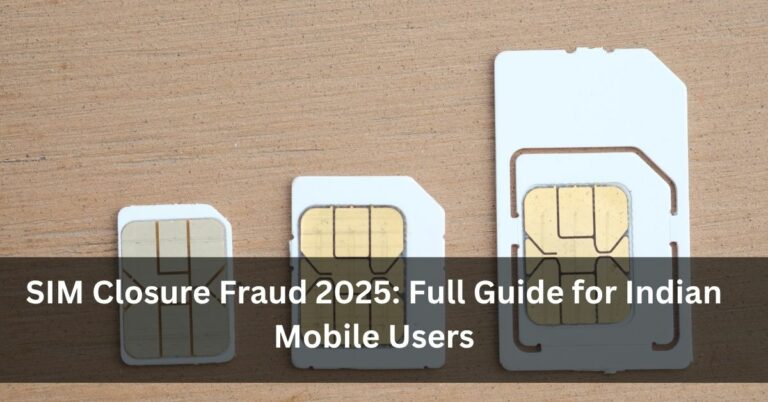 SIM Closure Fraud 2025: Full Guide for Indian Mobile Users